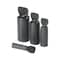 Panduit Heat Shrink End Cap, Thick Wall, 3:1 I.D. Shrink Ratio, Black, 3.12 in, 10 PK HSECFR0.5-XY - alternate 1